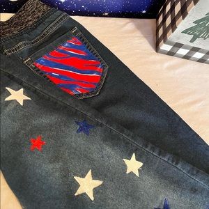 Wonder Nation “girls” sz M (7-8) #billsmafia Jeans